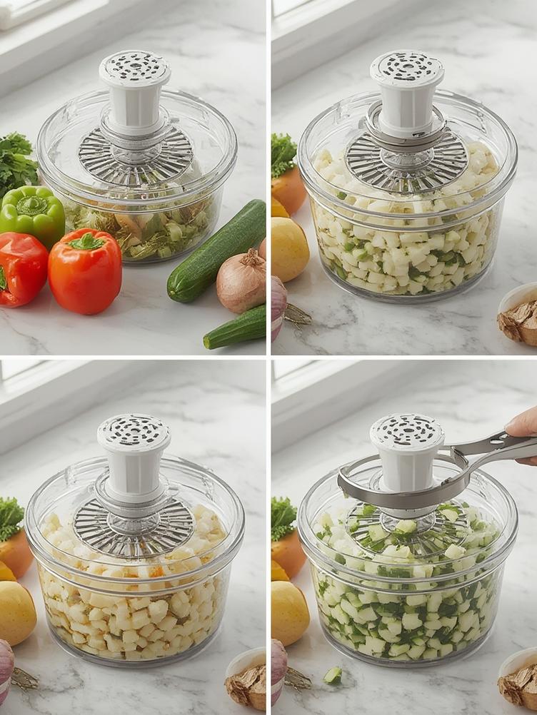 Mandoline Slicer steps