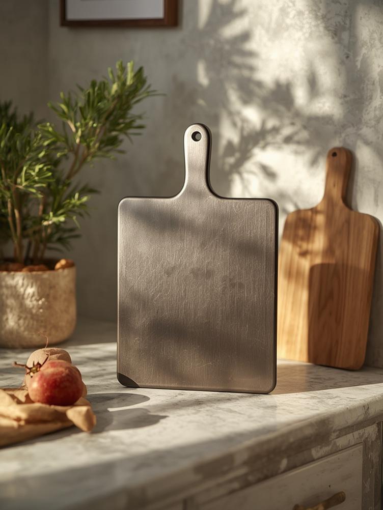 using titanium cutting board