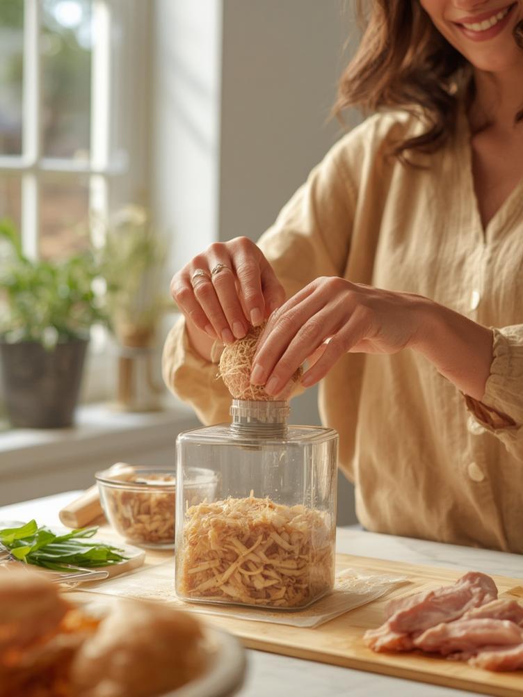 Final Shredded Chicken Dish
